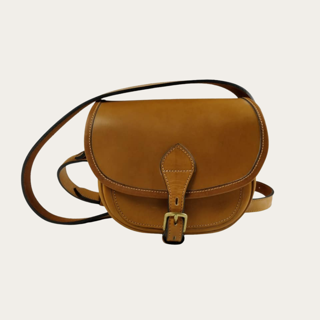 Cartouchière Luxe - PM (Supportlo Camel, Pas d'initiales)