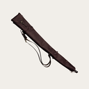 Double Housse de Fusil rabat - cuir